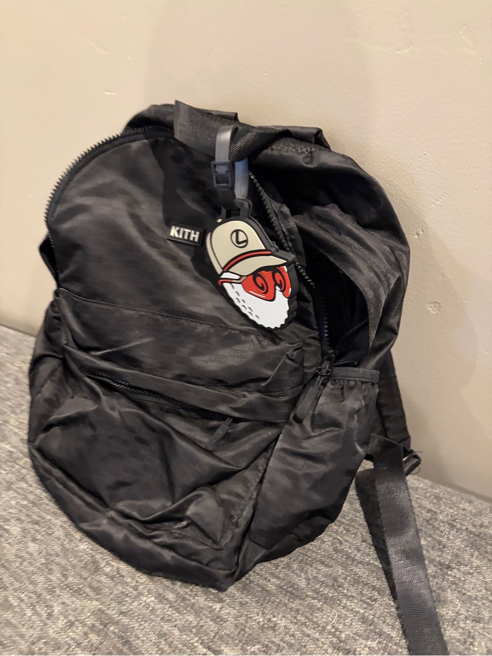 KITH Monogram Backpack + Exclusive Malbon x Lexus Bag Tag - Picture 3 of 3